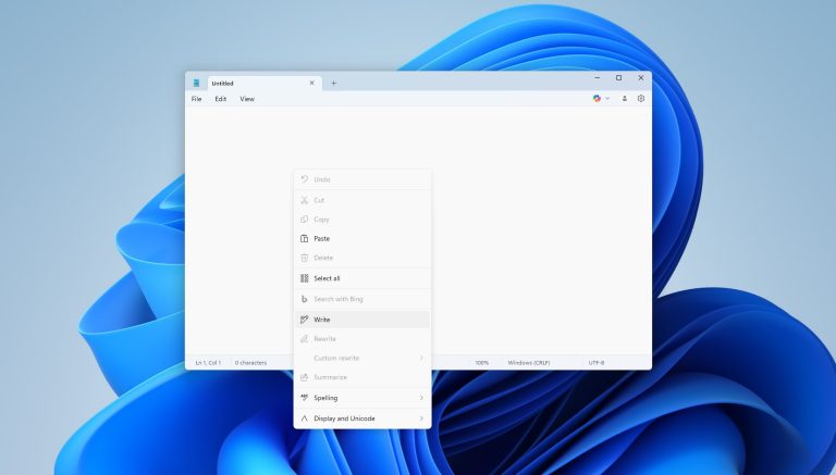 Notepad write ai for windows 11.jpg