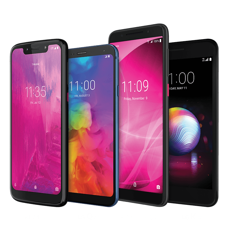T-Mobileが提供するスマートフォン
