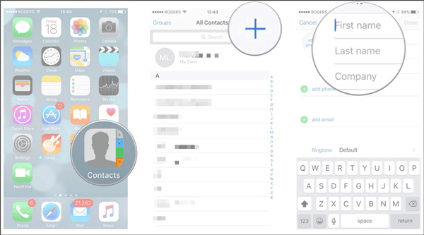 readd削除されたメールアカウントを削除してiPhoneの紛失した連絡先名を修正