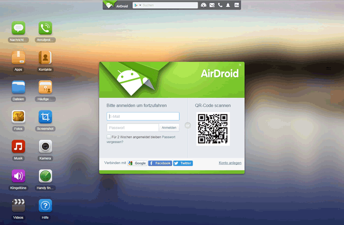AirDroidを介してOnePlusからラップトップにワイヤレスで写真を転送します