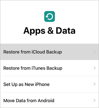 iPhoneを消去して、iCloudまたはiTunesバックアップを復元します