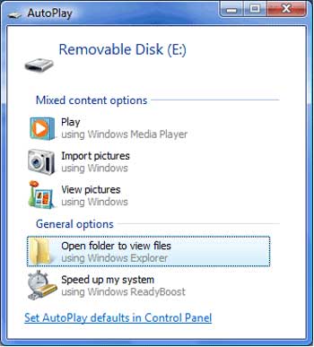 Autoplayを介して壊れた画面で電話から写真を取得します