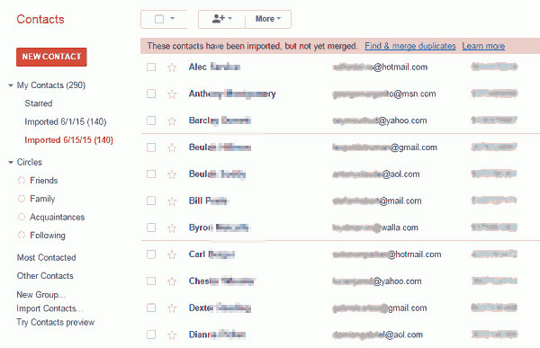 Gmailを介してサムスンからラップトップに連絡先を転送する方法