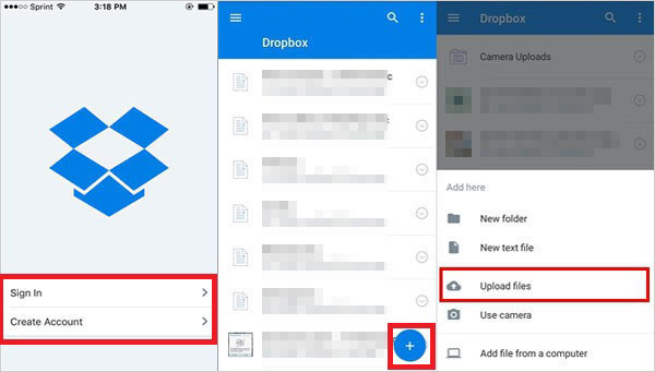 iPhoneをDropboxにバックアップします