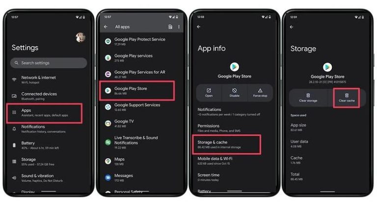 Clear cache from google play services.jpg