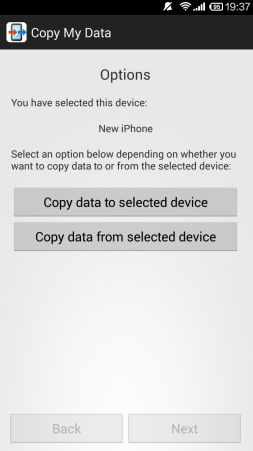 iPhoneのデータをAndroid転送にコピーする方法