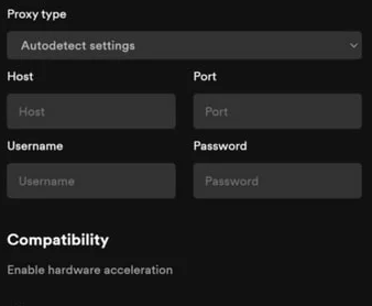 ハードウェアの加速を無効にします