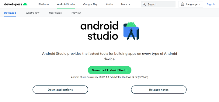 SDKツールをダウンロードして、ADBコマンドを使用してUSBデバッグを有効にします