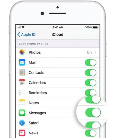 iCloud Syncを使用してSMSメッセージをオンラインで確認する方法