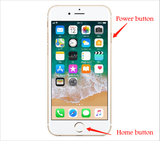 iPhoneでリカバリモードを入力します