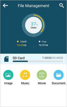 Androidアプリを停止またはオフロードします