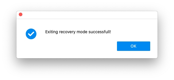 itooltab fixgoを使用して、回復モードを正常に終了します