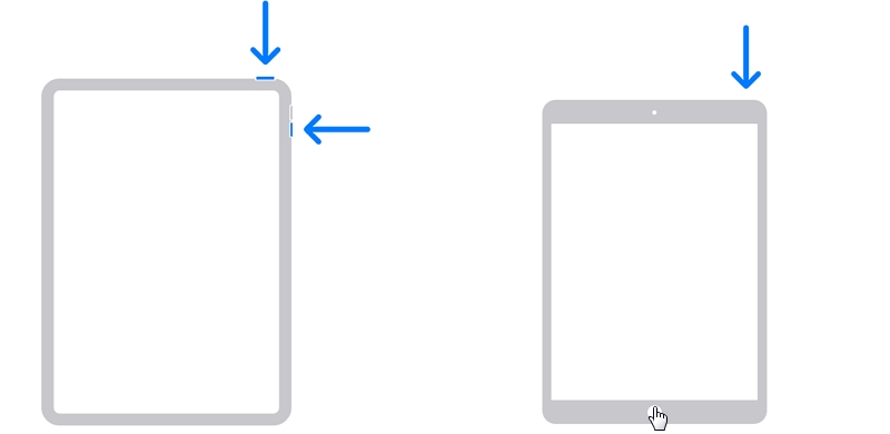 iPadを回復モードにします