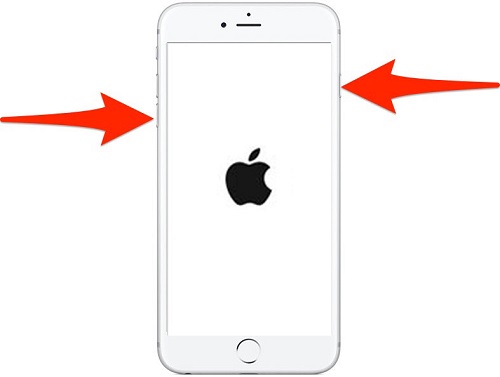 iPhoneのクラッシュを修正するためにiPhoneを再起動します