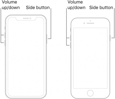 iPhoneを再起動して、iPhoneがロック画面で凍結しました