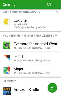 GreenifyのようなAndroidジャンククリーナー