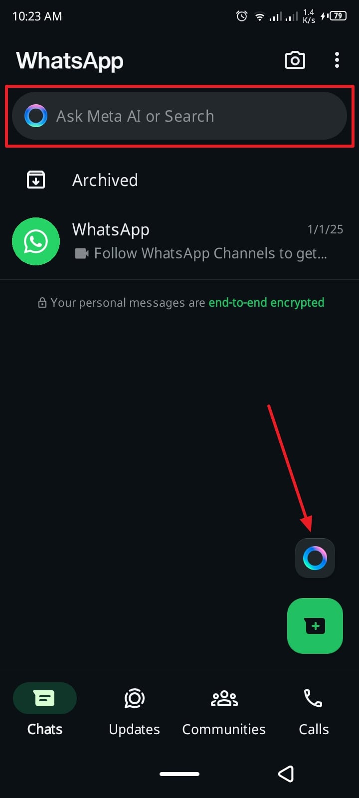 AndroidでメタAIにアクセスします