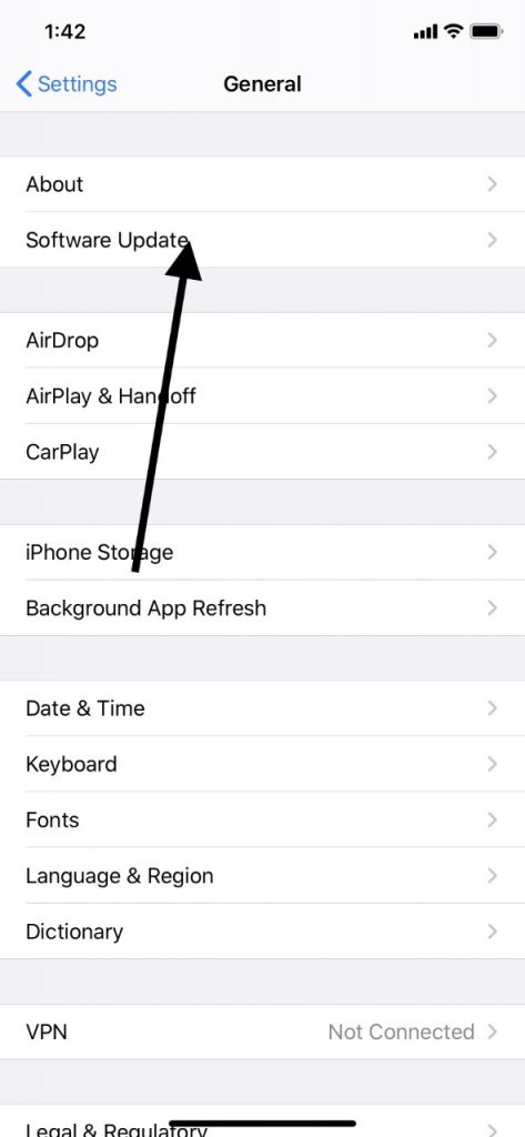 iOSのiOSアップデートiPhoneはiTunesに表示されません