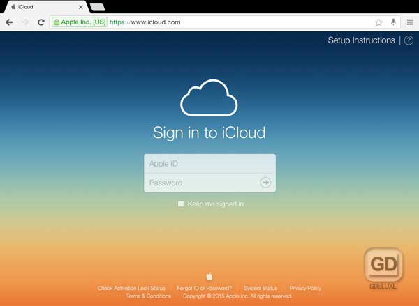 Icloud Webサイトから壊れたiPadからデータを回復します