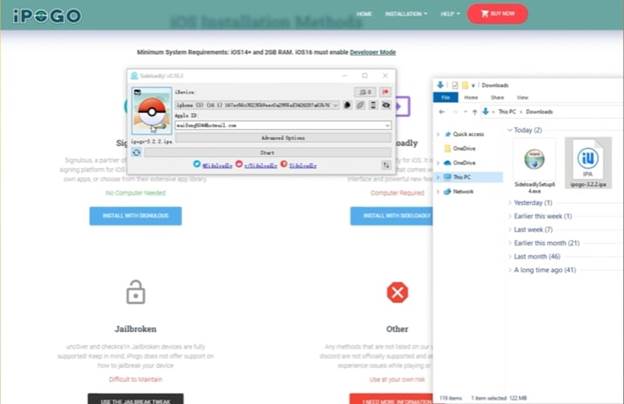 Apple IDパスワードの入力