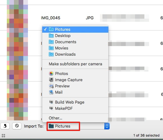 画像キャプチャでMacからiPadに映画を転送する方法