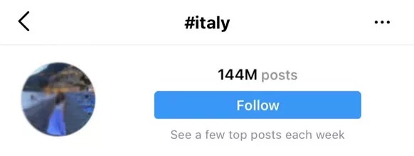 Instagram Italy