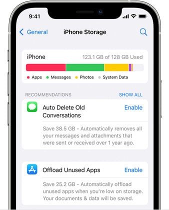 iPhoneの凍結を修正するためにiPhoneを再起動します