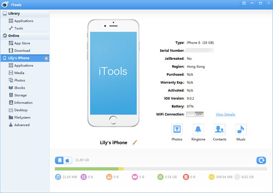 iToolsを介して脱獄していないiPhoneの偽の場所
