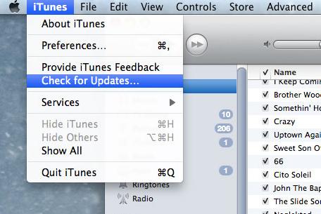MacでiTunesを更新して、iPhoneの復元を修正します