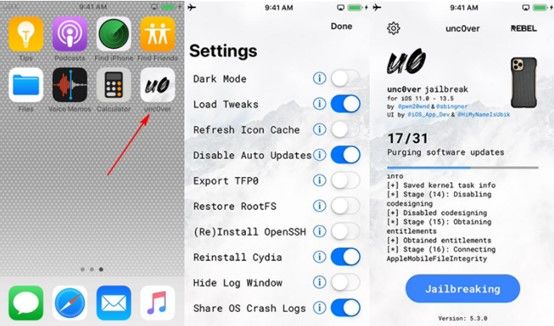 脱獄iOS 16