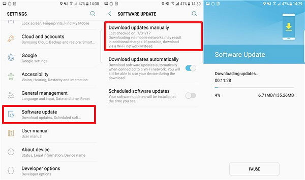 HuaweiでAndroid OSを更新します