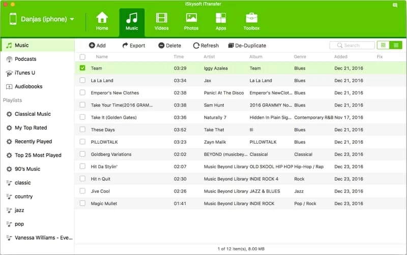 iPhone SEからMacBookProに曲を移行するにはどうすればよいですか