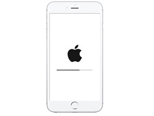 iPhoneを再起動して、iPhoneの連絡先が不足している名前を修正します