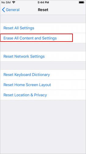 iCloudを使用してiPadから削除されたデータを回復します