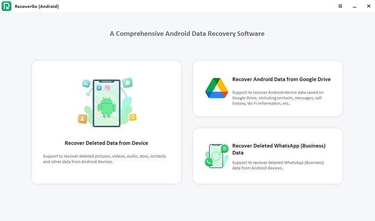 Recovergo android main interface.jpg