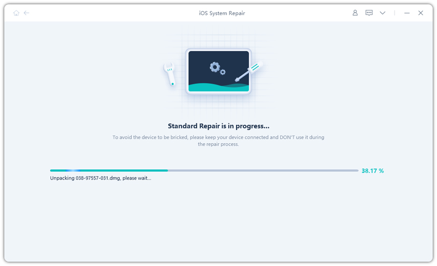 iOSシステムの修復
