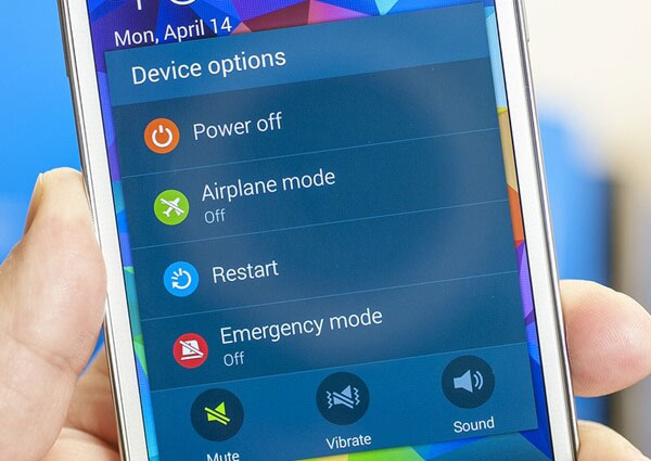 Android電話を再起動します