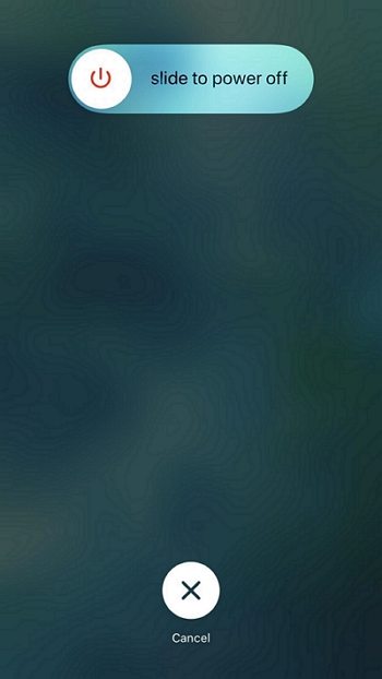 iPhoneを再起動して、iPhoneの紫色の画面を修正します