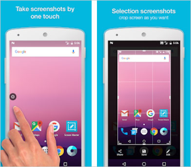 Androidスクリーンショットアプリ