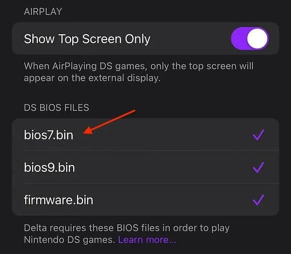 BIOS7.binをダウンロードします