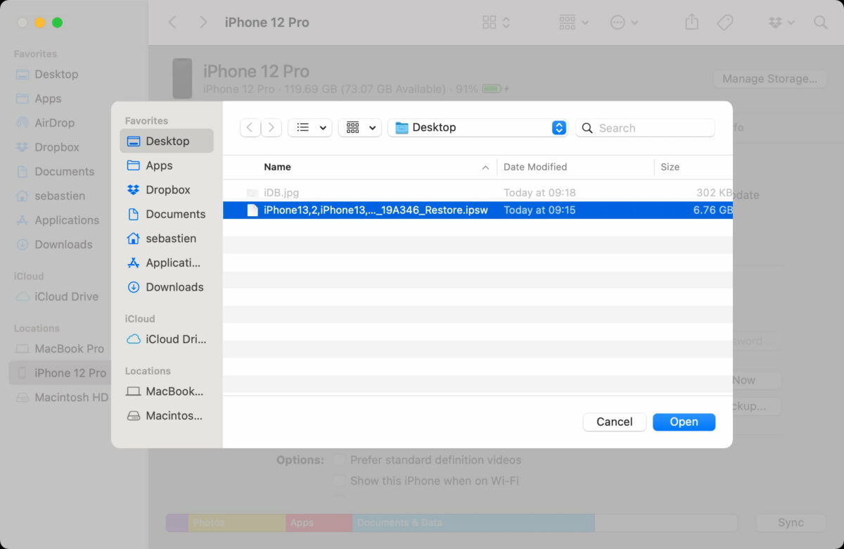 iTunesなしでiOS 17に戻ります