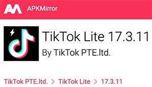 APKプロバイダーを禁止した後、インドでTiktokを買収します