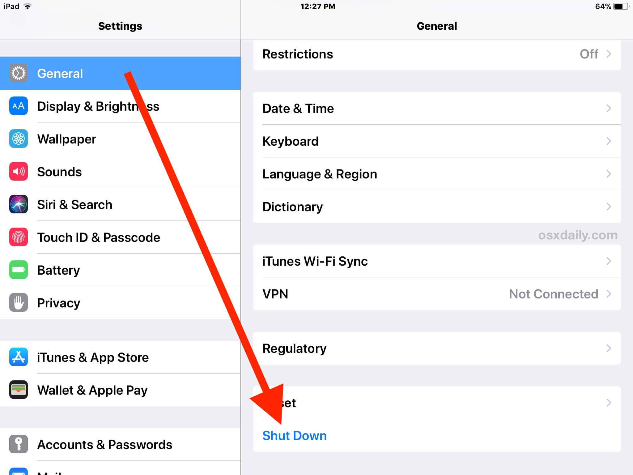 設定でiPhone 12をオフにします