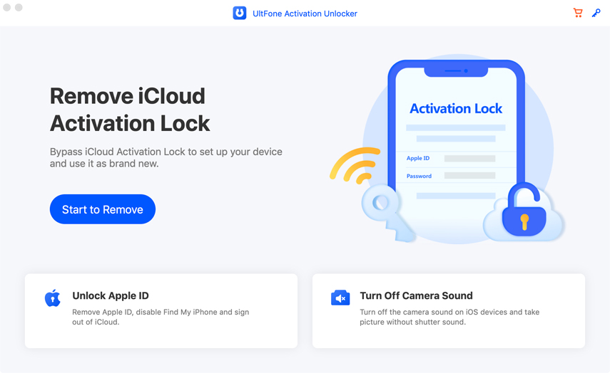 Apple IDのロック解除をクリックします