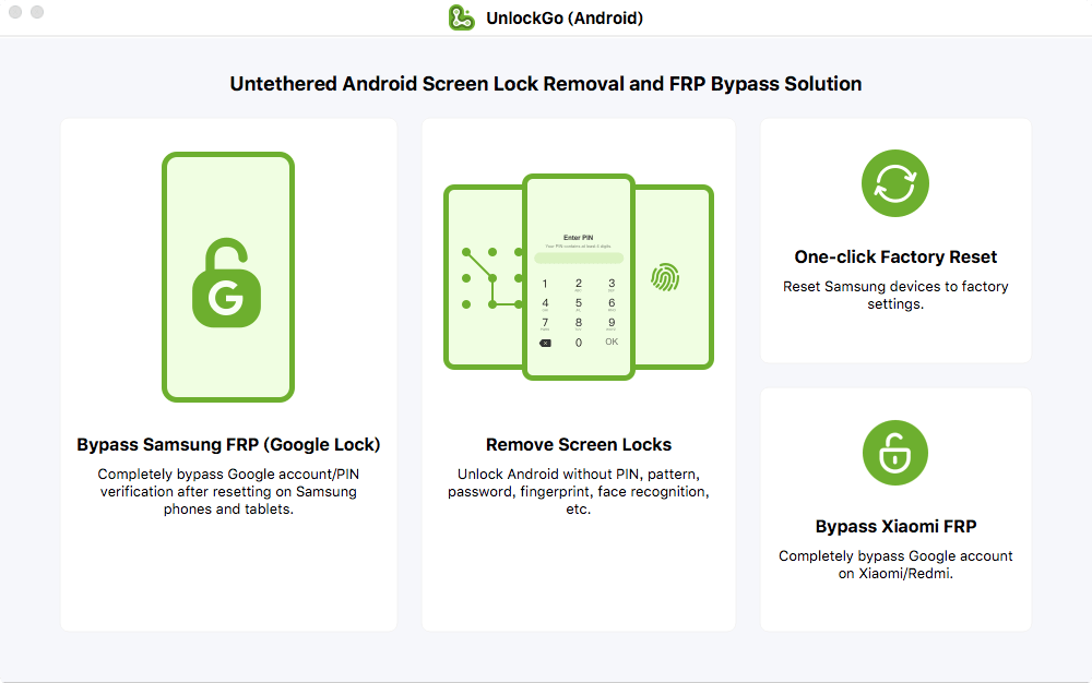 Unlockgo android mac main interface.png