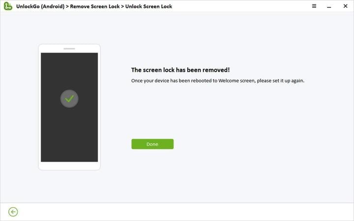 Android画面のロックを解除します