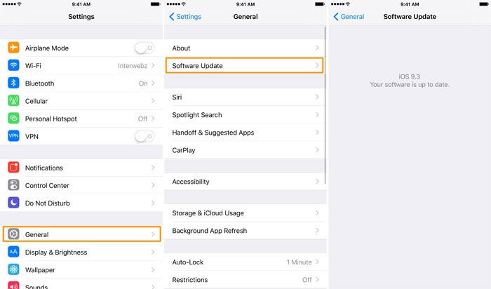iOSを更新して、バックアップにwhatsappスタックを修正します