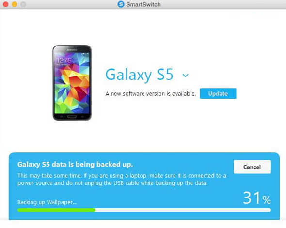 Samsungファームウェアを更新します