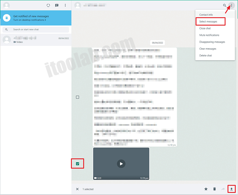 PCにWhatsApp Webビデオをダウンロードします