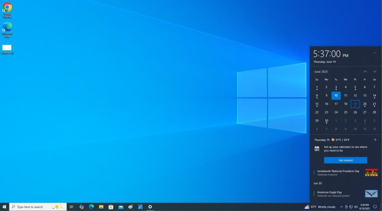 Windows 10 kb5060533 with calendar ui.jpg